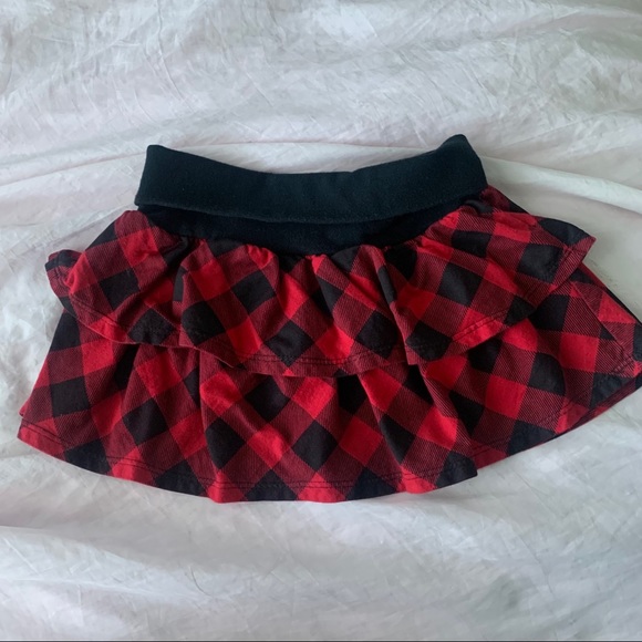 Girls Plaid Skirt - Picture 3 of 6